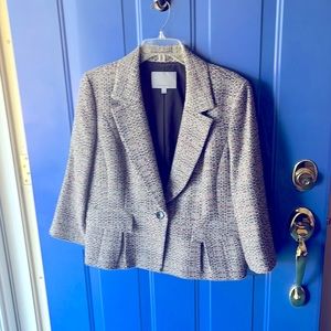 classiques entire, multi colored silk weave with shiny metal threads.